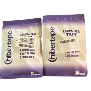 Hibertape Lavender Micropore Tape (30 Pack) X2 Hypoallergenic Gentle On Skin